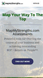 Mobile Screenshot of mapmystrengths.com